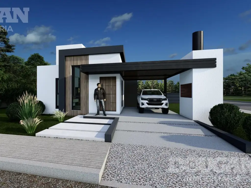 Casa Venta 3 ambientes a estrenar, 66m2, 1 cochera, Pringles Y Zorzales