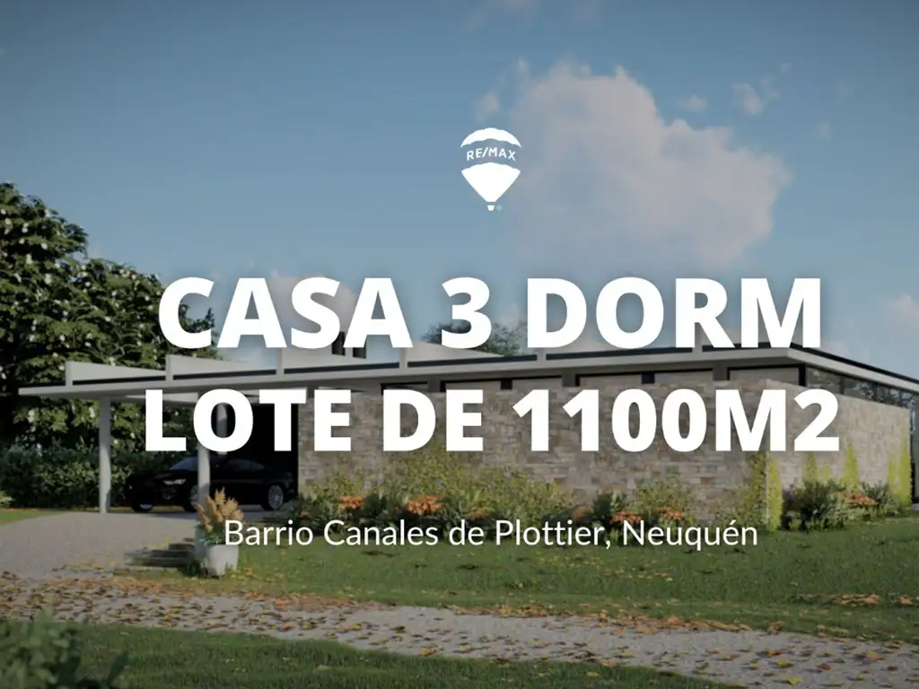 CASA EN CANALES DE PLOTTIER