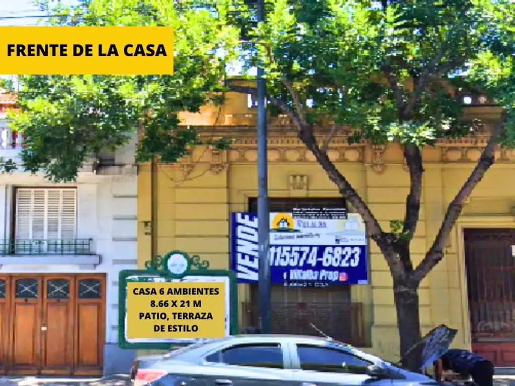 U$S 250.000.- y Ctas (consulta) S/ LOTE Ppio 8.66 M X 21M-(Posibilidad 7 pisos de altura)