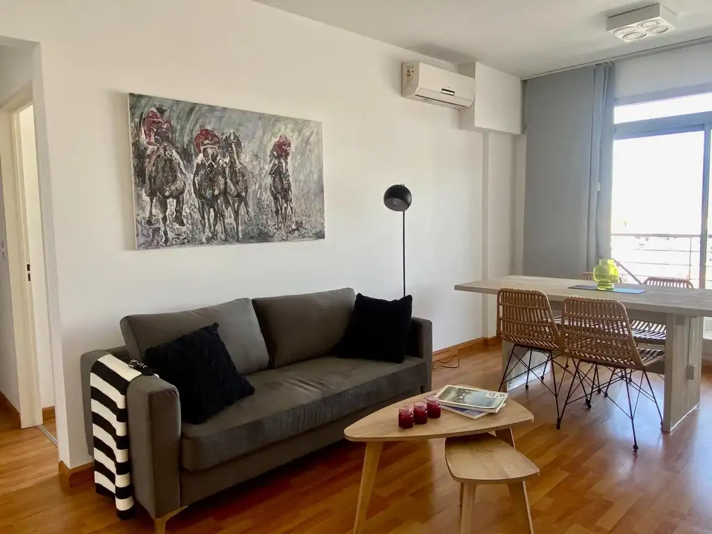 Alquiler dos ambientes  con balcón y amenities Villa Urquiza