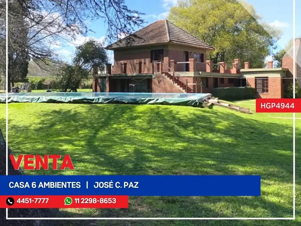 Casa - Venta - Argentina, José C Paz - 11 de septiembre 1000