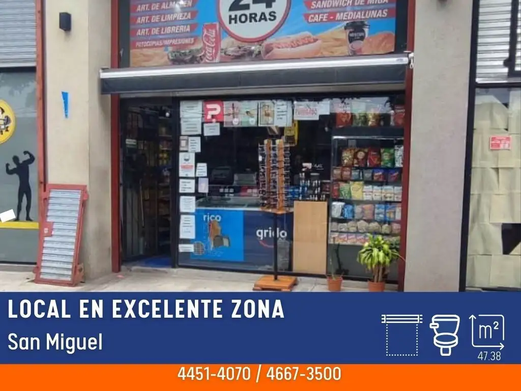 Local - Venta - Argentina, San Miguel - Primera Junta 100