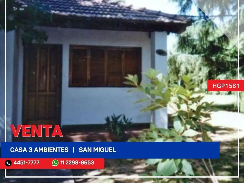 Casa - Venta - Argentina, San Miguel - Gelly y Obes 2000