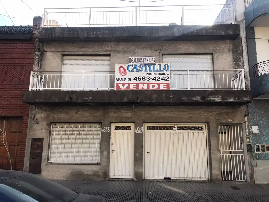 Casa para dos familias