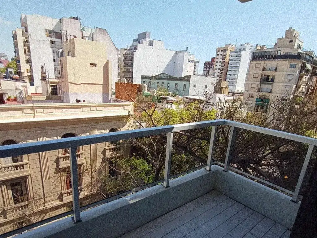 Almagro Abasto nuevo venta Monoambiente muy Luminoso con Balcon y Amenities opcion venta con renta