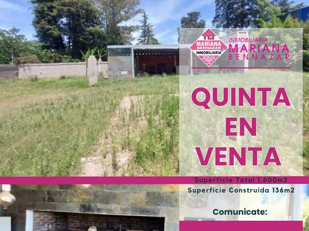 Casa quinta en venta de 1600m2 ubicado en San Pedro