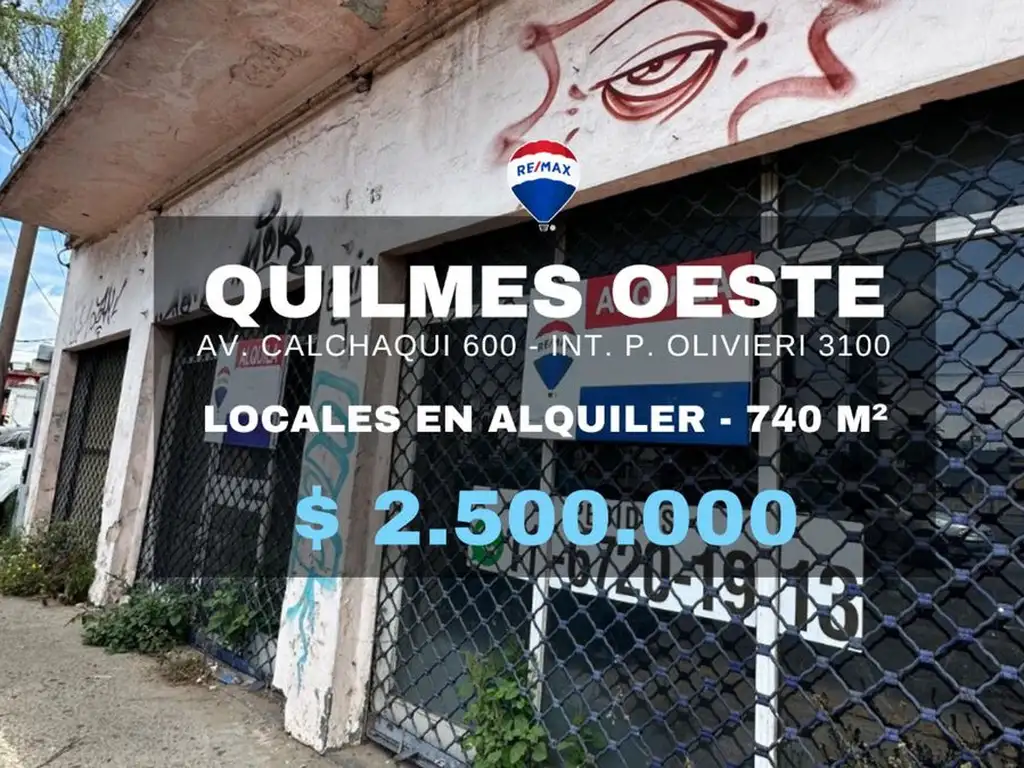 ALQUILER LOCAL EN QUILMES OESTE