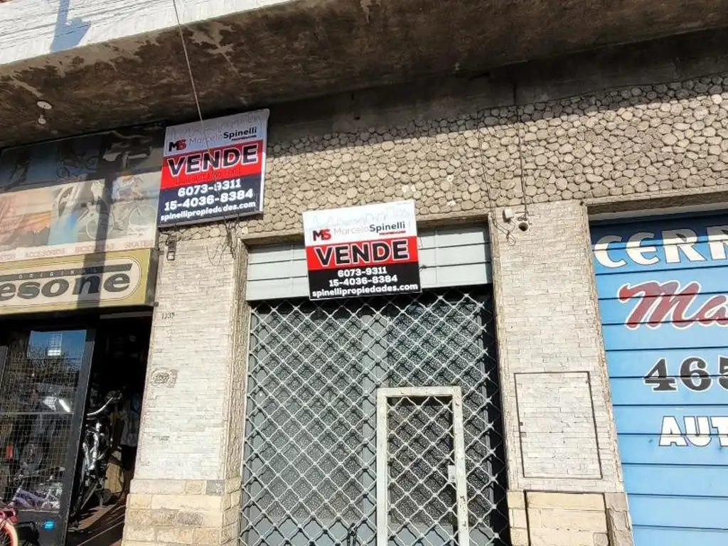 LOCAL COMERCIAL RAMOS MEJIA  AV SAN MARTIN (PLAZA BOMBERITO)