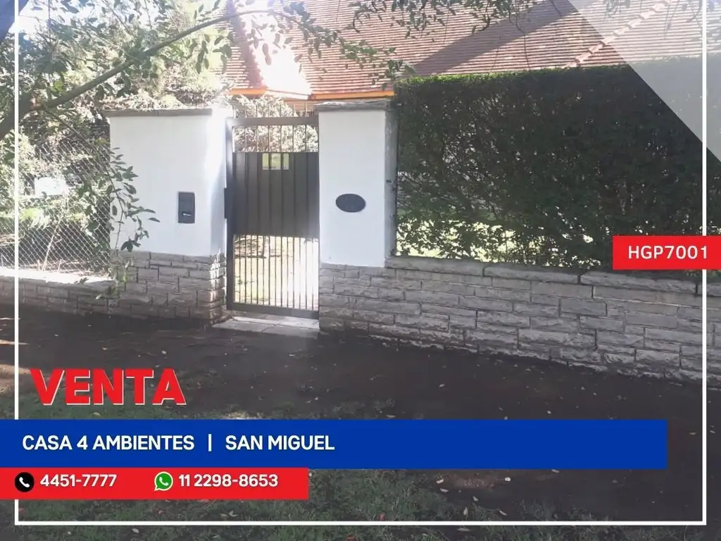 Casa - Venta - Argentina, San Miguel - Rodriguez Pe?a 2600