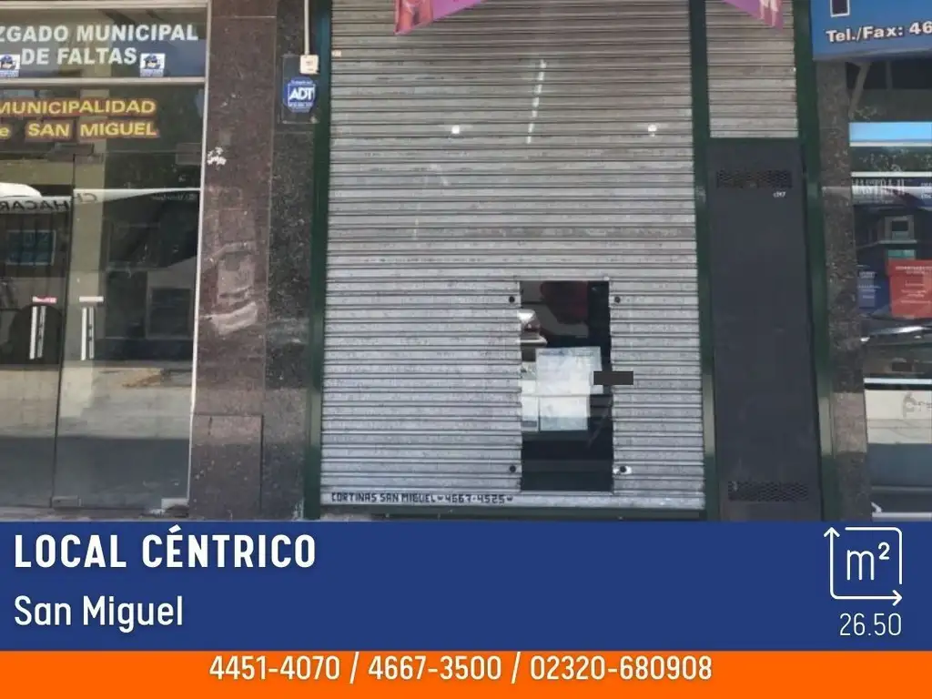 Local - Venta - Argentina, San Miguel - Domingo Faustino Sarmiento 1517