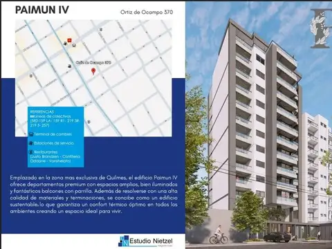 Departamento en Venta de 2 dormitorios