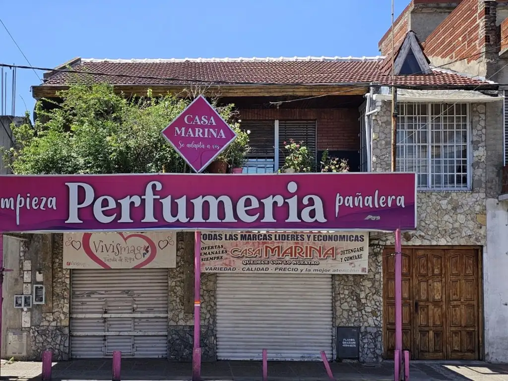 VENTA LOCAL COMERCIAL CON VIVIENDA 3 AMB 200MTS.