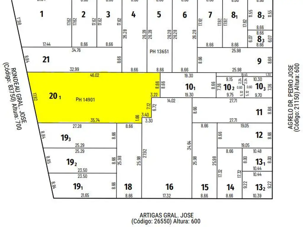 VENTA - LOTE PARA CONSTRUCTORA ZONA NORTE