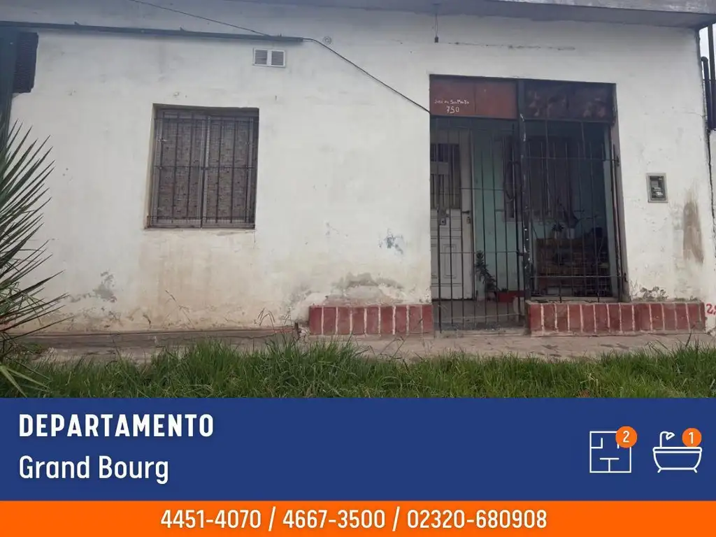 Departamento - Alquiler - Argentina, Grand Bourg - José de San Martin 750