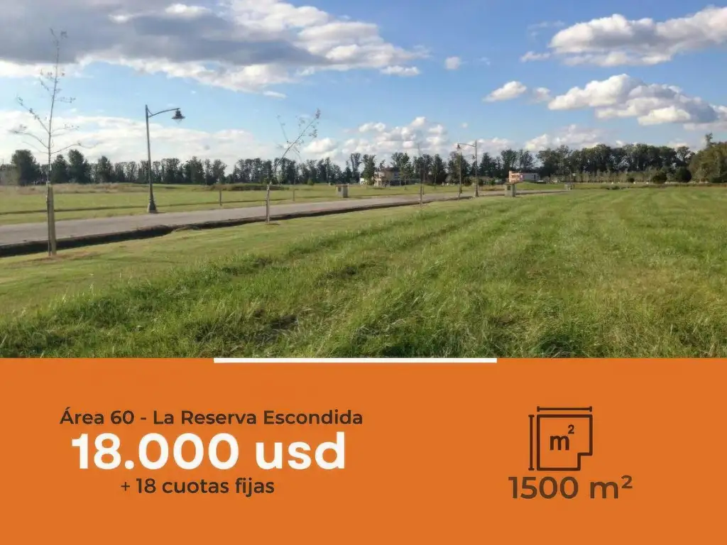 Terreno en venta - 1500mts2 - Coronel Brandsen [FINANCIADO]