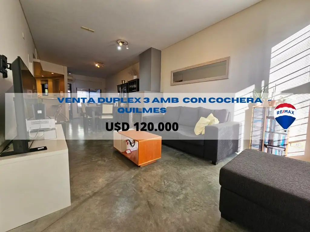 VENTA DUPLEX QUILMES