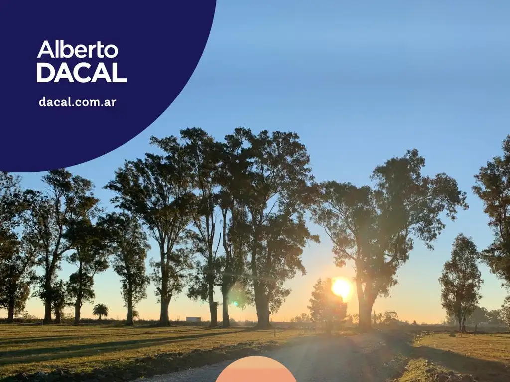 Terreno en  Barrio EL ALBA con un hermoso entorno arbolado.