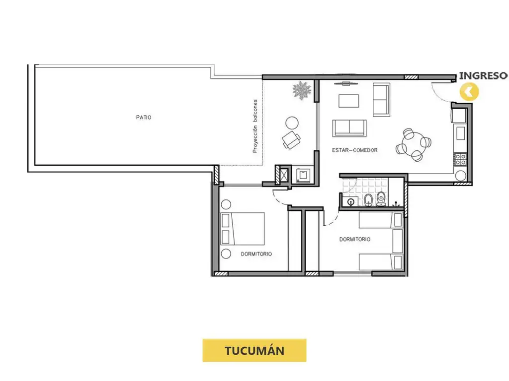 Departamento - Luis Agote