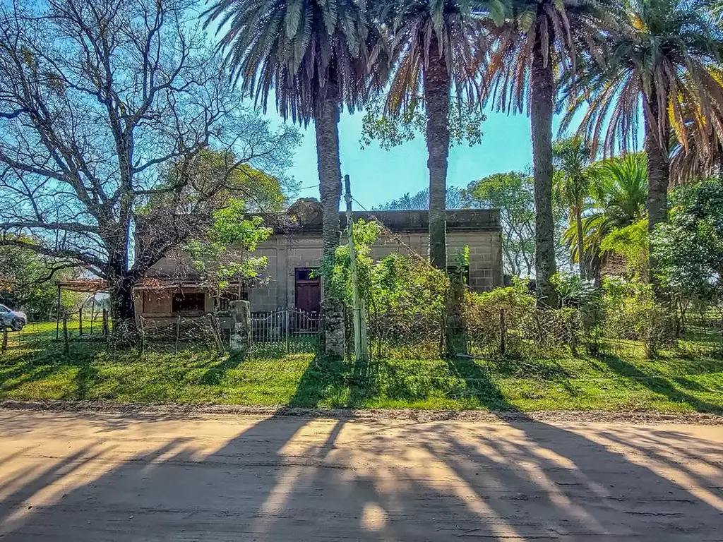 Oportunidad Terreno en Libertador Esquina Corrientes. 16 hectareas y casa de campo