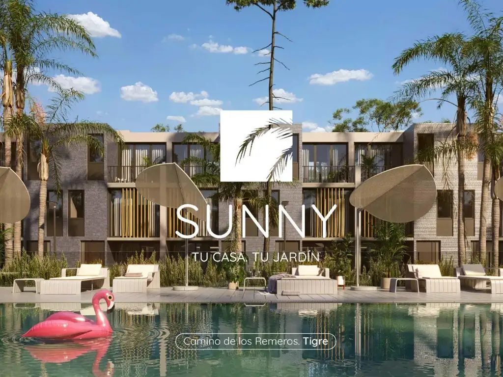 VENTA CASAS CON JARDIN SUNNY TIGRE