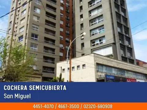 Cochera - Alquiler - Argentina, San Miguel - Av. Balbin 963