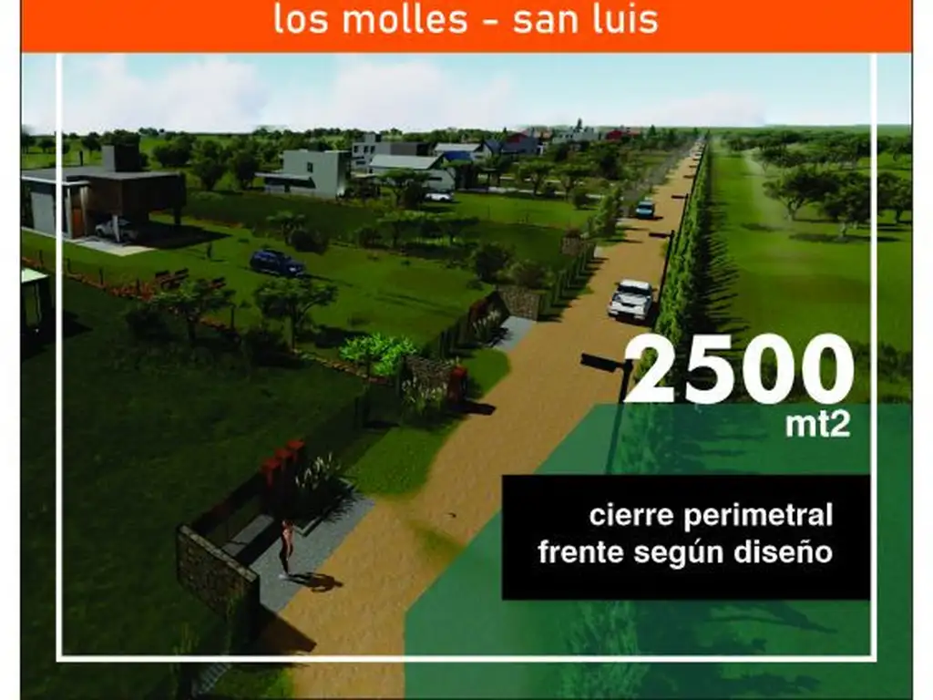 VENTA DE  LOTES DE CAMPO DE  EN LOS MOLLES - SAN LUIS