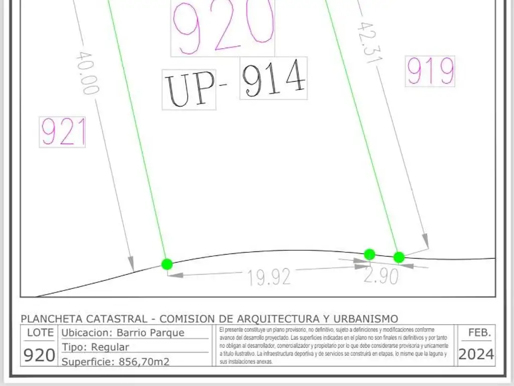 VENTA LOTE TERRALAGOS