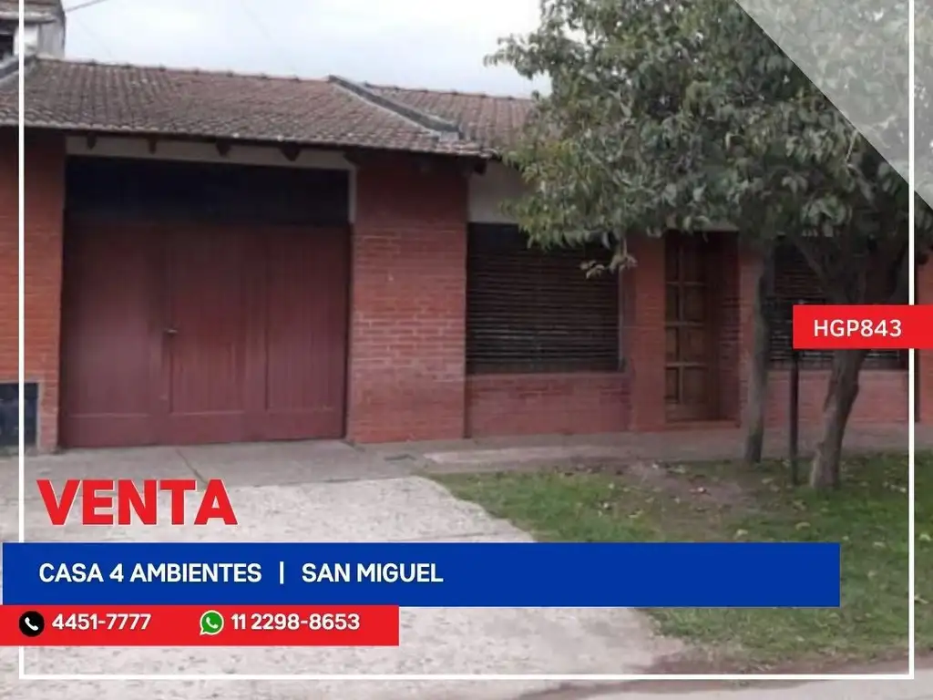 Casa - Venta - Argentina, San Miguel - Coronel Charlone 300