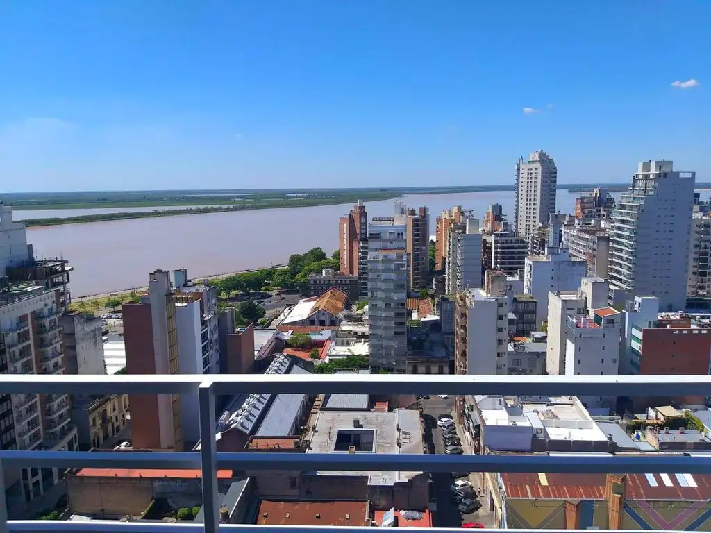 Departamento de 1 dormitorio en alquiler con vista al río