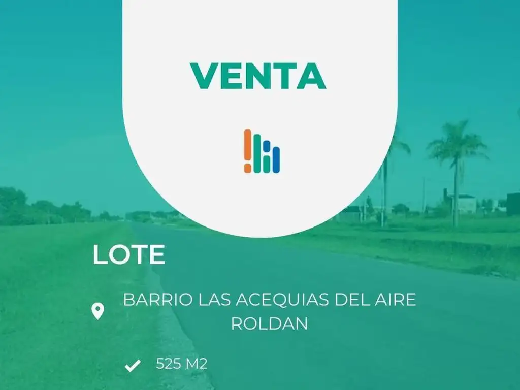 Lote en Barrio Las Acequias del Aire - Roldan