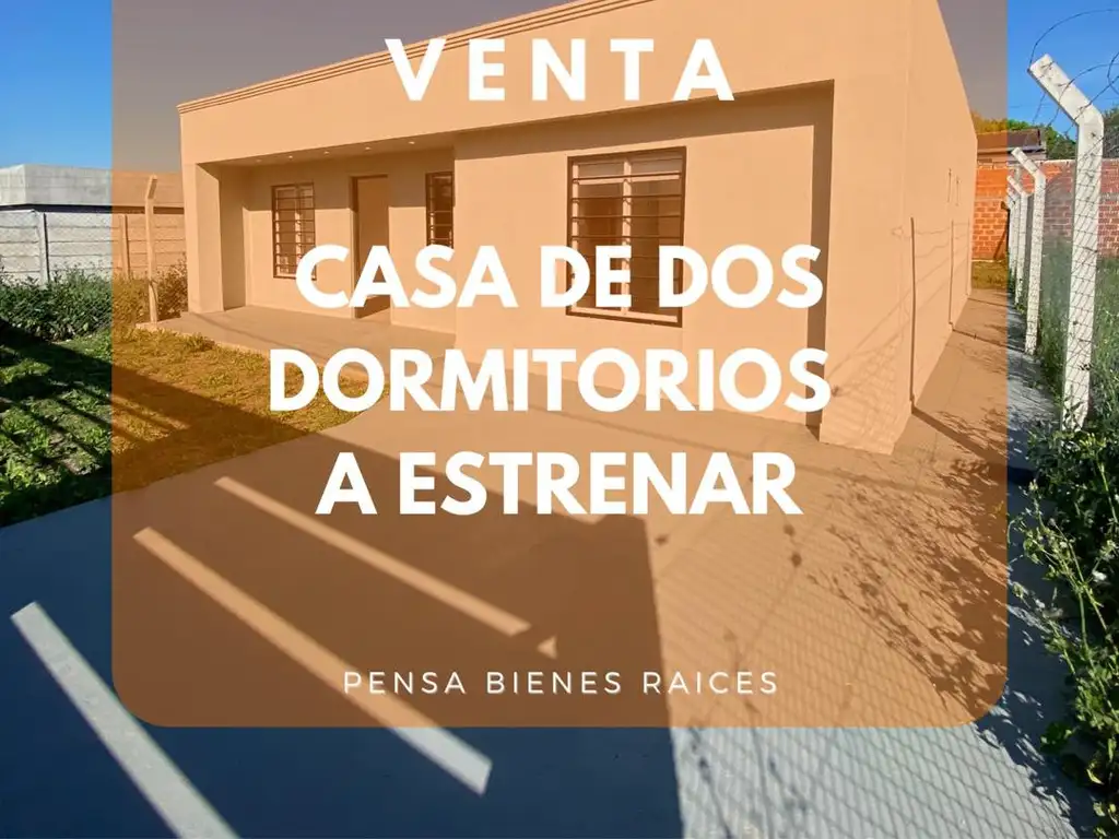 | VENTA | Casa dos dormitorios a estrenar 7 y 88, La Plata