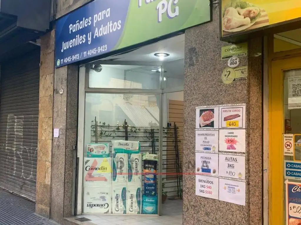 Local comercial venta salguero y corrientes rubros varios