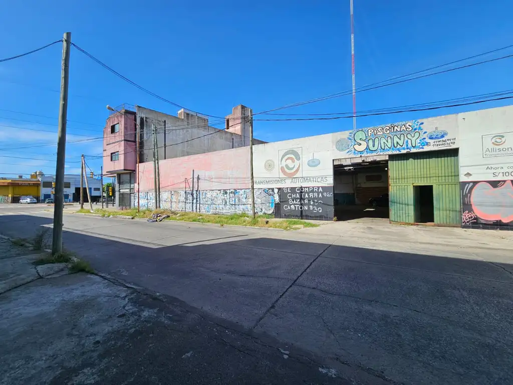 GALPON-INDUSTRIAL DE 1700 METROS-LATERAL+ESQUINA- SAN JUSTO