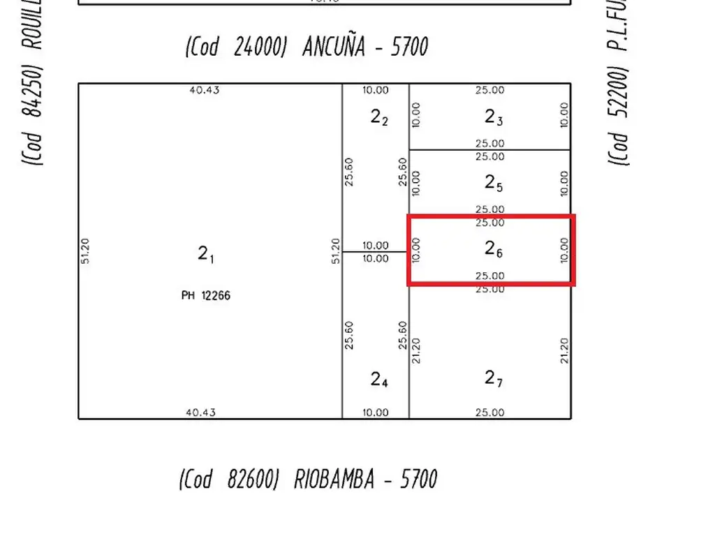 terreno zona oeste