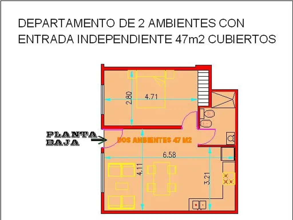 PH 2 AMBIENTES A ESTENAR , ENTRADA INDEPENDIENTE, A 8 CUADRAS DE VILLA DEVOTO