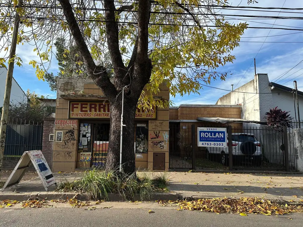 Terreno 220 mts2 c/demolicion de 3 amb En zona Industrial   VENTA, Boulogne