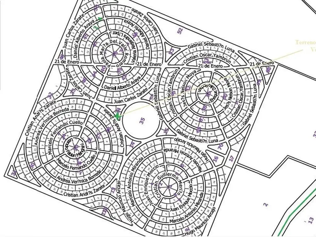 Terreno en Puerto Madryn 2900 m2