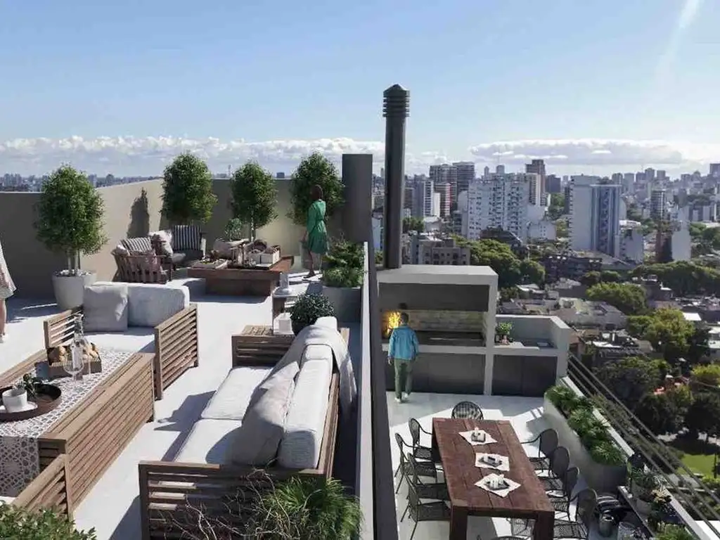 VENTA DEPARTAMENTO 4 AMBIENTES V ORTUZAR TERRAZA