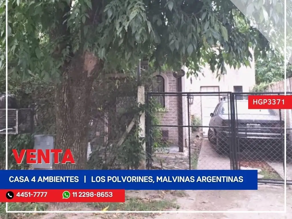 Casa - Venta - Argentina, Malvinas Argentinas - Lourdes 2200