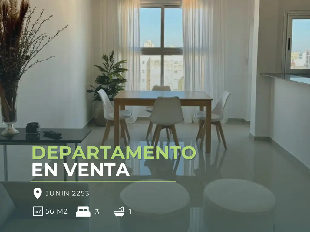 Ed. Junin 2253 - Departamento de 1 dormitorio