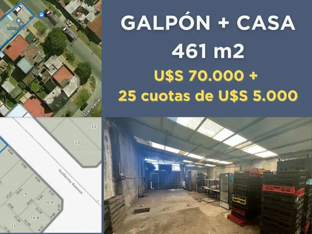 Galpón en venta en Morón