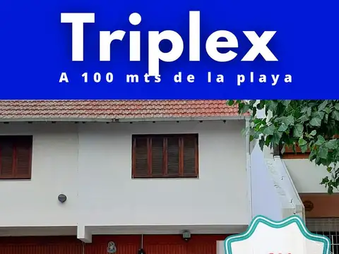 Triplex 100 mts totales, gas natural, excelente estado