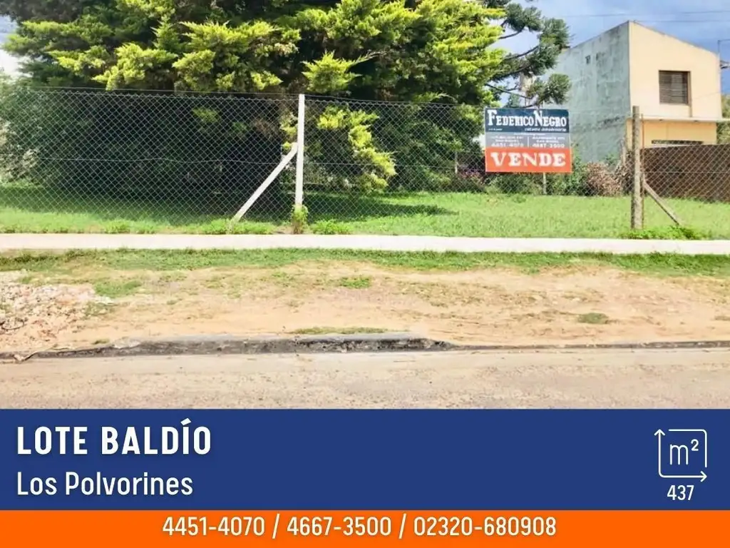 Lote - Venta - Argentina, Los Polvorines - Dante Alighieri 2700