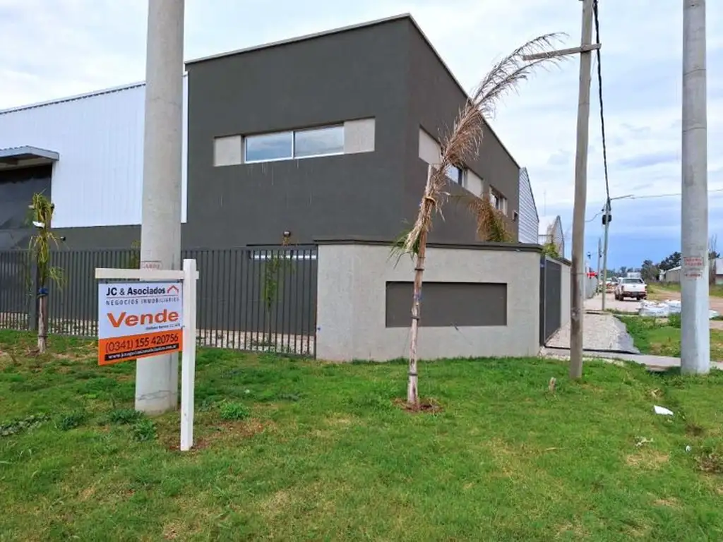 VENTA DE GALPON  -ZONA INDUSTRIAL-ROLDAN