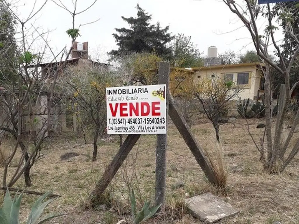 Lote en Villa Los Aromos a 3 cuadras del río Anisacate