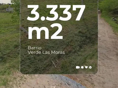 Venta Terreno Barrio Verde Las Moras