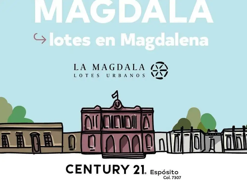 LA MAGDALA, lotes urbanos desde 400 mts2 en Magdalena