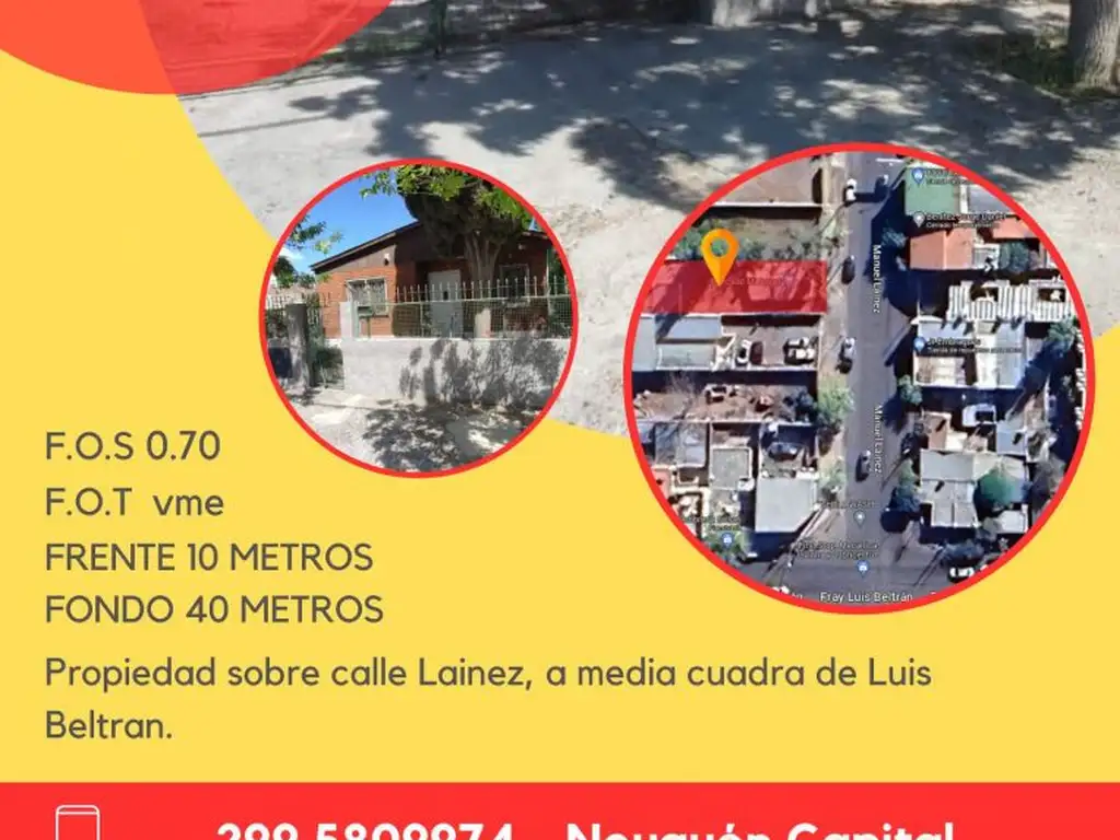 TERRENO EN VENTA NEUQUEN