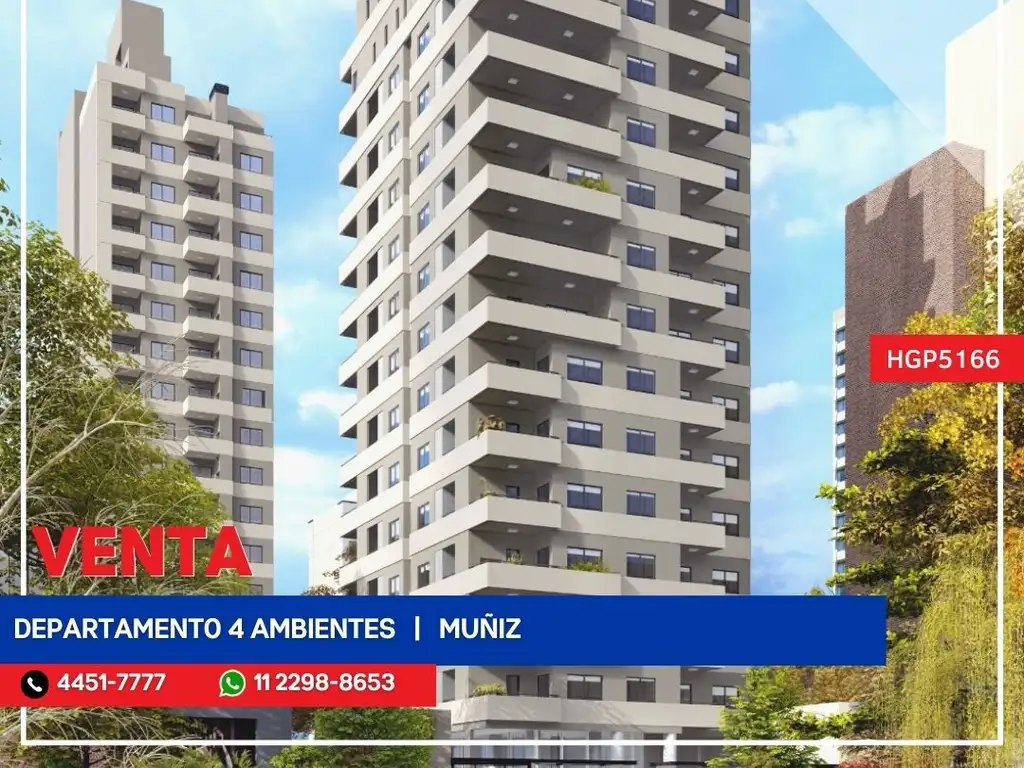 Departamento - Venta - Argentina, Muñiz - San Jose 1100