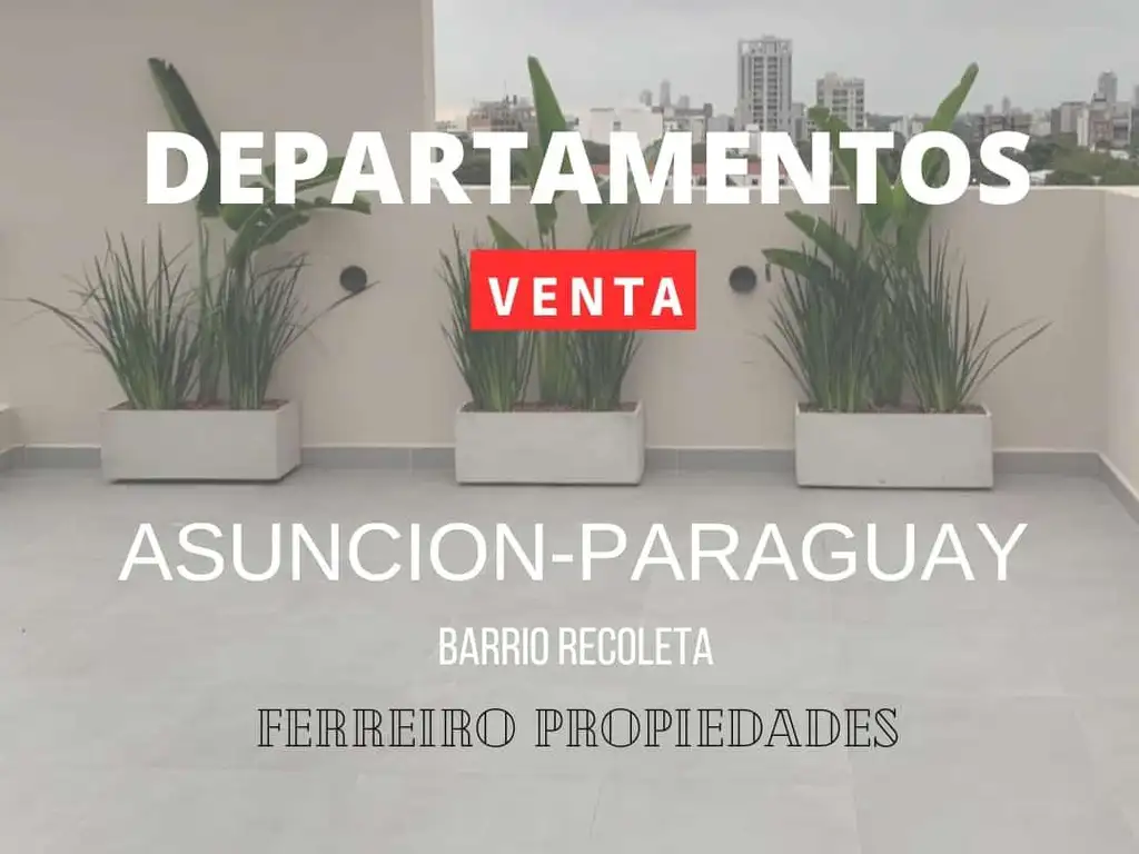 VENTA DE DEPARTAMENTO 2 AMBIENTES EN ASUNCION PARAGUAY